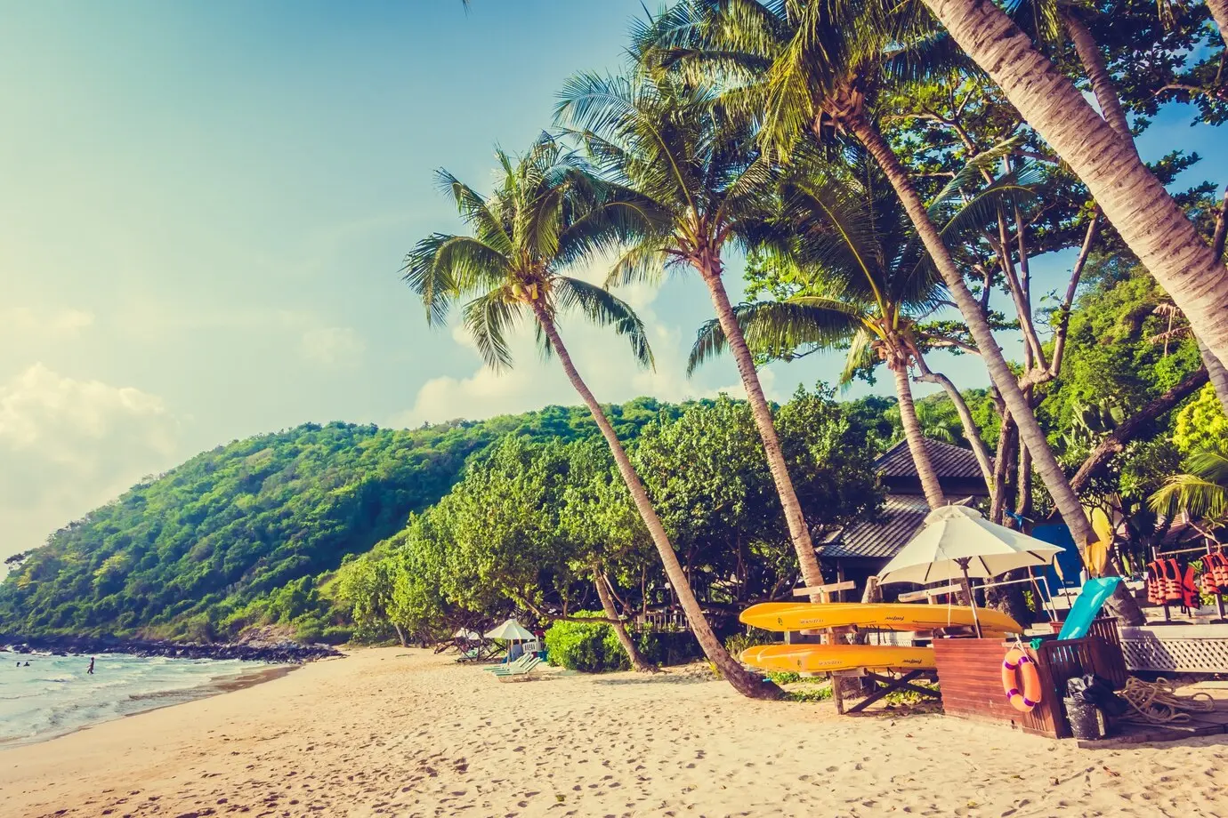 Détente sur la plage